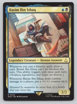 Basim Ibn Ishaq Normal R Universes Beyond: Assassin's Creed 49 NM - Image 1