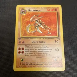 Kabutops 24/62 Fossil; 1st Edition; Pokemon - Image 1