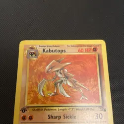 Kabutops 24/62 Fossil; 1st Edition; Pokemon - Image 2