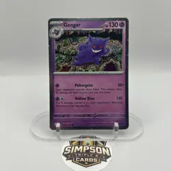 Pokemon TCG: 151 Sam’s Club Exclusive Promo (094/165) Gengar Cosmos Holo (NM) - Image 1