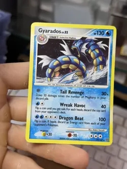 #2 Gyarados 19/100 Stormfront 2008 Holo Rare Pokemon Card - Image 4