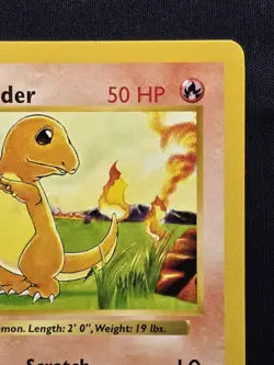 Charmander 46/102 Shadowless NM Base Set 1999 Pokemon TCG Near Mint WOTC - Image 5