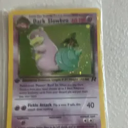 Pokemon TCG Team Rocket Dark Slowbro 12/82 Holo Rare Unlimited ENG - Image 1