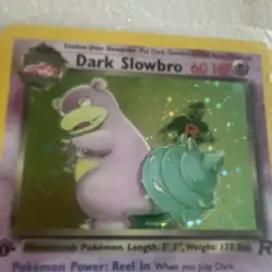 Pokemon TCG Team Rocket Dark Slowbro 12/82 Holo Rare Unlimited ENG - Image 5