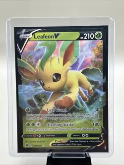 Leafeon V 013/159 Crown Zenith Holo 210HP Ultra Rare Pokemon TCG English - Image 1