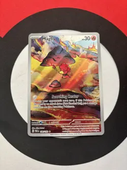The Pokemon Company Magby 186/182 SV04: Paradox Rift IR Holo Eng 30 HP Basic - Image 1