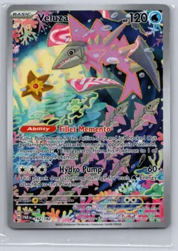Veluza 192/182 Illustration Rare Paradox Rift Pokemon Holo Near Mint - Image 1
