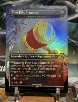 Piko Piko Hammer - Hammer of Nazahn (Rainbow Foil) Secret Lair Drop Foil - Image 1