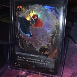 Disney Lorcana Touch the Sky Enchanted Foil 240/204 Ursula's Return EN 2024 - Image 1