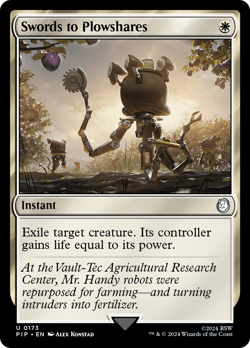 Swords to Plowshares #173 | Near Mint | Fallout Magic MTG - Image 1