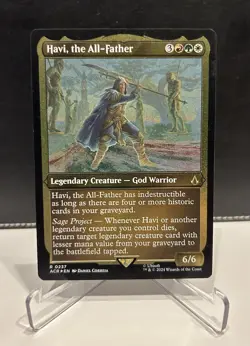 Havi, the All-Father - Etched Foil - Magic MTG Assassin’s Creed - Image 1
