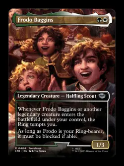Frodo Baggins (Borderless) 404 U Universes Beyond: The Lord of the Rings: Tales - Image 1