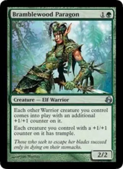 1x Bramblewood Paragon Heavy Play MTG Magic - Kid Icarus - - Image 1