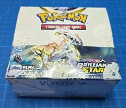 Pokemon TCG Sword & Shield Brilliant Stars Booster Box 36 Packs FACTORY SEALED - Image 3
