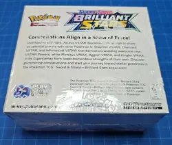 Pokemon TCG Sword & Shield Brilliant Stars Booster Box 36 Packs FACTORY SEALED - Image 5
