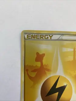 NM Pokemon (Reverse Holo)LIGHTNING ENERGY Card CALL OF LEGENDS 91/95 Ampharos - Image 2