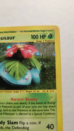 2002 Vintage Venusaur 30/165 - e-Reader Expedition Holo Rare - Pokemon TCG - LP - Image 2