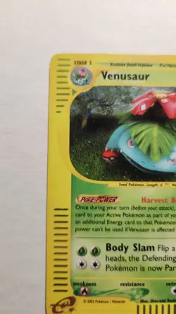 2002 Vintage Venusaur 30/165 - e-Reader Expedition Holo Rare - Pokemon TCG - LP - Image 5