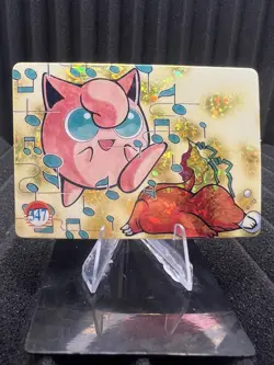Pokemon Vintage Pocket Monsters Vending HOLO Prism Sticker Bandai 1999 Nintendo - Image 1