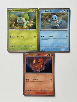 Pokemon TCG Scarlet & Violet 151 Poster Collection Black Star Promo Set of 3 - Image 1