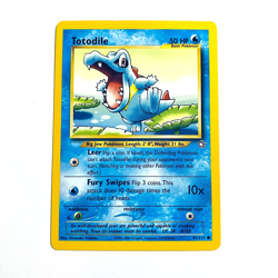 Totodile 81/111 Neo Genesis Pokemon Vintage WOTC MP - Image 1