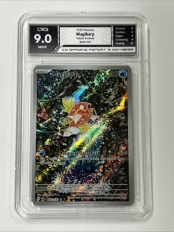 2023 Pokemon Magicarp Paldea Evolved #203/193 Illustration Rare FA Holo Mint 9.0 - Image 1