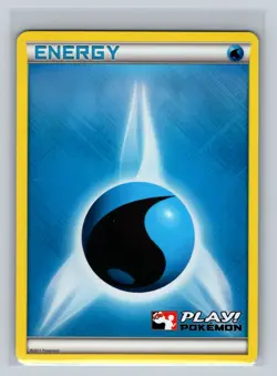 2011 Pokemon Play! Crosshatch Energy Promos Holo Blue Water - Image 1