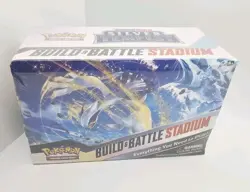 Pokemon Silver Tempest Build and Battle Stadium Sealed (Minor Rip See Photos) - Image 1