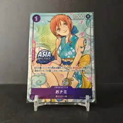 Bandai One Piece TCG Japanese Nami Special Foil Alt Art OP05-068 1000 - Image 1