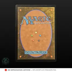 Improvisation Capstone 120 Mythic Foil NM MTG Secrets of Strixhaven SOS - Image 2