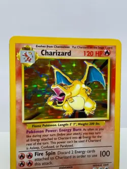 Charizard Pokemon Card TCG Base Holo Rare 4/102 Vintage 1999 WOTC AU Seller - Image 2