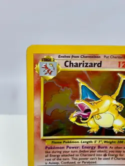 Charizard Pokemon Card TCG Base Holo Rare 4/102 Vintage 1999 WOTC AU Seller - Image 4