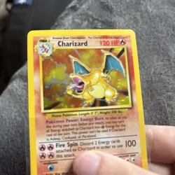 Pokemon TCG Charizard Base Set Holo Unlimited Rare Card 4/102 - Image 4
