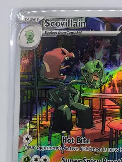 Pokemon TCG Scovillain Illustration Scarlet Violet Base Set Card 202/198 - Image 5