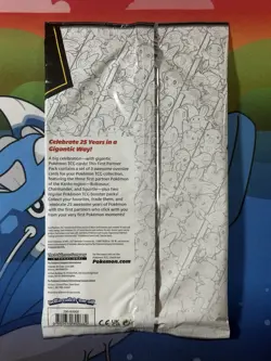 Pokemon TCG First Partner Pack KANTO - 25th Anniversary Train On Oversize Cards 820650809682 - Image 2