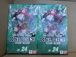 Bandai One Piece Card Game Starter Deck Jewelry Bonney ST-24 English 2 Decks - Image 1