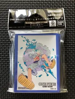 Monkey D. Luffy ONE PIECE Card Game Oﬃcial Card Sleeves 12 New Sealed 1 Pack - Image 1
