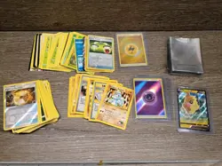 Vintage Pokemon Card Holo Trainer Fossil Jungle Gym Heros With Sealed Tin Read - Image 1