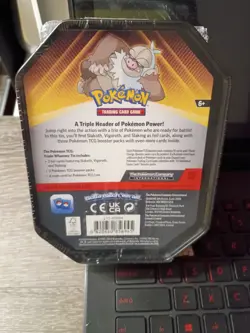 Vintage Pokemon Card Holo Trainer Fossil Jungle Gym Heros With Sealed Tin Read - Image 3