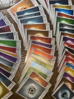 ALL HOLOS!-Pokemon TCG Scarlet & Violet Basic Energy Foil Card Lot - English. NM - Image 4