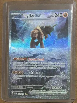 Pokemon EX 6x Card Lot Paldea Evolved SIR NM Ting-Lu Annihilape Lapras Greninja - Image 3