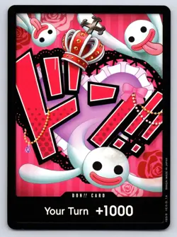 DON!! Card (Perona) DON!! Premium Booster -The Best- One Piece Lightly Played - Image 1