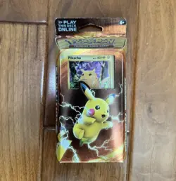 Pokemon Pikachu Power Theme Deck Pokemon TCG 60-Card Deck 2016 XY Evolutions - Image 1