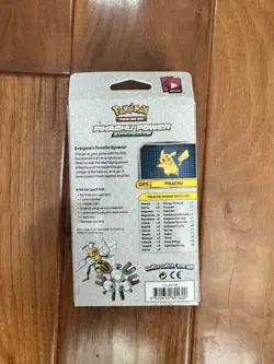 Pokemon Pikachu Power Theme Deck Pokemon TCG 60-Card Deck 2016 XY Evolutions - Image 2