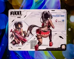 Bay Waifu Cheerleader Premium Nikke Goddess Custom Flash Holo Foil Card CCG - Image 2