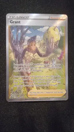 Grant GG62/GG70 Crown Zenith Galarian Gallery NM Full Art Pokemon Card - Image 1