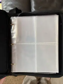 Pikachu Pokemon 3-Ring Mini Binder Card Holder with Card Pages - Image 2
