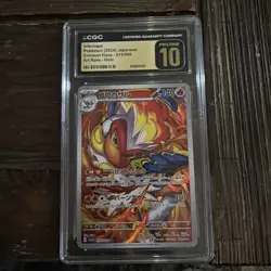 CGC 10 Pristine Infernape 070/066 AR Art Rare Crimson Haze 2024 Pokemon Card - Image 1