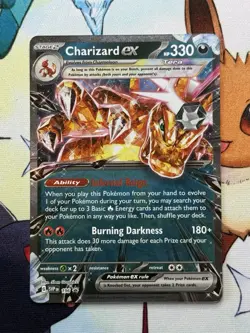 Charizard ex 196 Sv: Scarlet & Violet Promo Cards Holo - Image 1