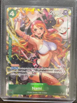 Bandai One Piece Card Game Nami OP14-031 OP-14 SR Holo Special 4C 2000 ENG - Image 1